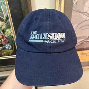 Vintage The Daily Show Jon Stewart Hat 90s Comedy Central Promo Adjustable Hat